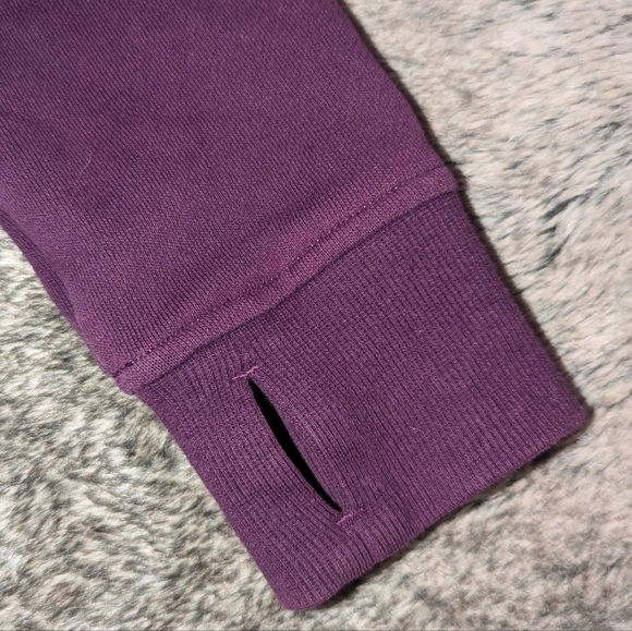 Lululemon Fleece Please Hoodie Purple Women's 4 - Picture 9 of 12